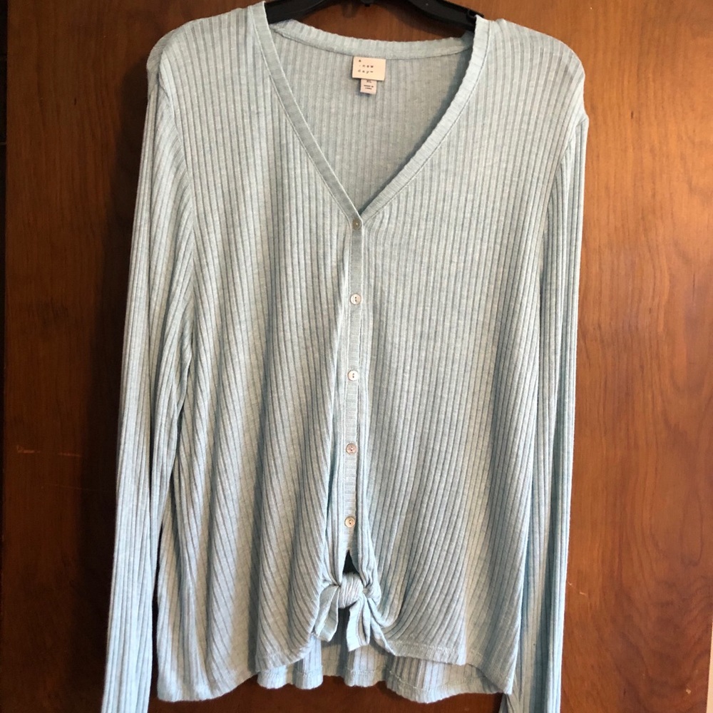 Tie-Waste Sweater
